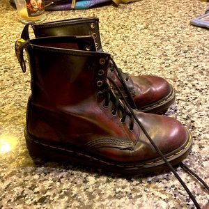 Size 8 o blood doc martins